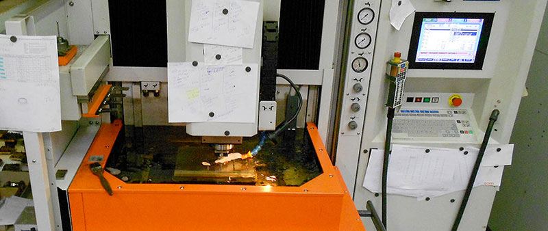 izrada alata za izradu brtve - erodiranje